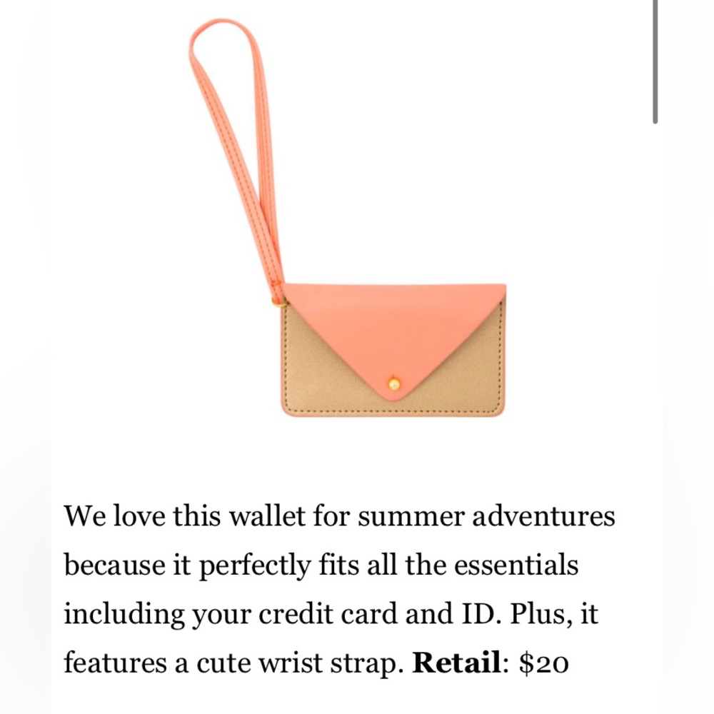 Card Wallet, Minor History Postscript Wallet, FabFitFun - Picture 4 of 5